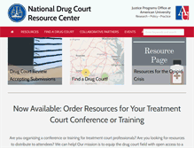 Tablet Screenshot of ndcrc.org